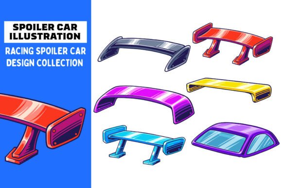 Automotive Spoiler Wing Collection: Elevate Your Design Workflow