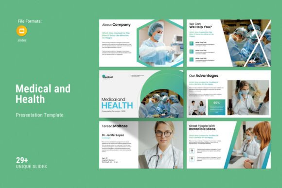 Medical Health Google Slides Template: A Professional Tool for Modern Presentations