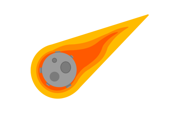 Meteorite Falling: A Cosmic Showdown