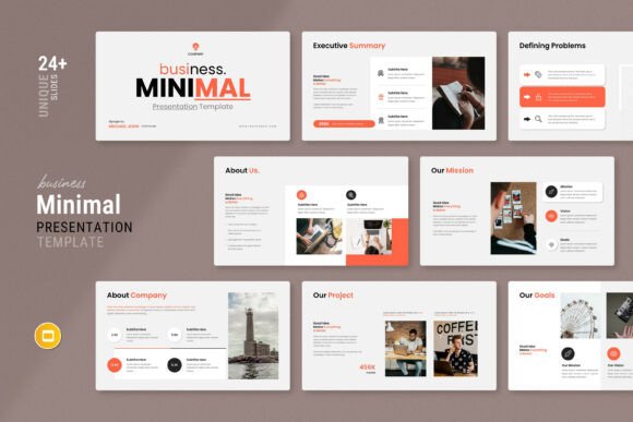 Minimal Google Slides Presentation