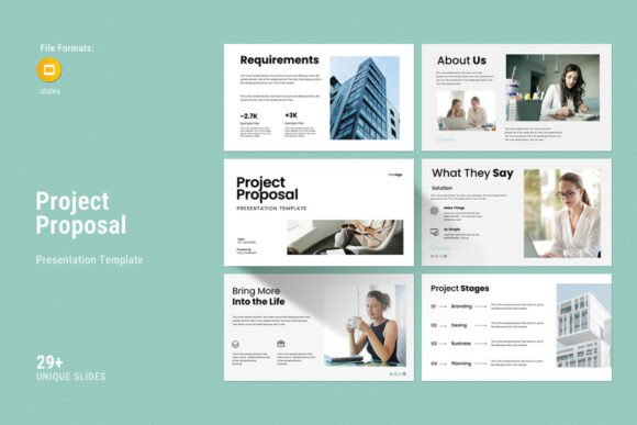 Project Proposal Google Slides Template