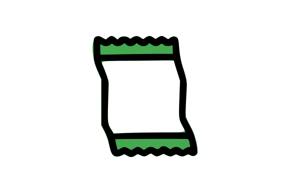 Snack Pack Food Wrapper Empty: A Versatile Design Asset