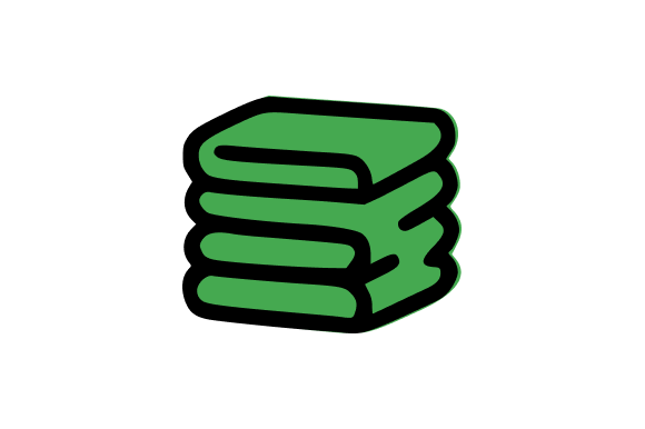 Stacked Clean Towels Laundry: A Versatile Visual Asset for Designers and Marketers