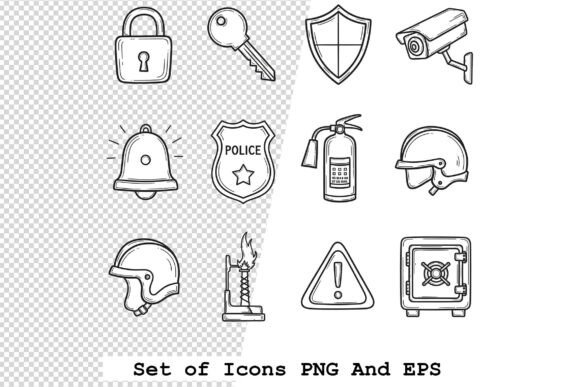 Understanding the Power of a Security Icon Vector Illustration Set